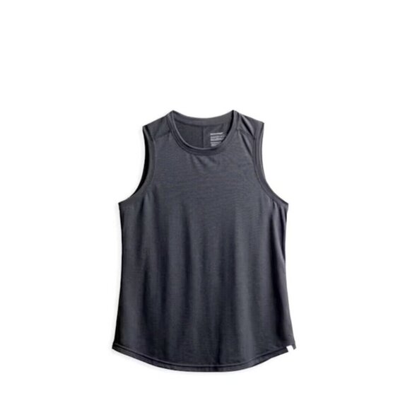 Ministry Of Supply Womens Composite Merino Active Tank Top in Black Size XS - Picture 1 of 6